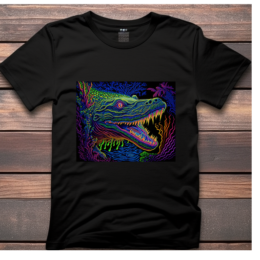 Custom T Shirt, Alligator 0001
