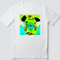 Custom T Shirt, Green Dog 0001