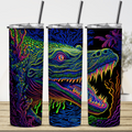 Custom Tumbler,  20 oz, Alligator 0001