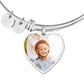 Heart Pendant - Custom Bangle 0001