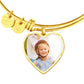 Heart Pendant - Custom Bangle 0001