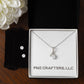 Alluring Beauty Necklace and Cubic Zirconia Earring Set 0001