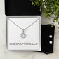 Eternal Hope Necklace and Cubic Zirconia Earring Set