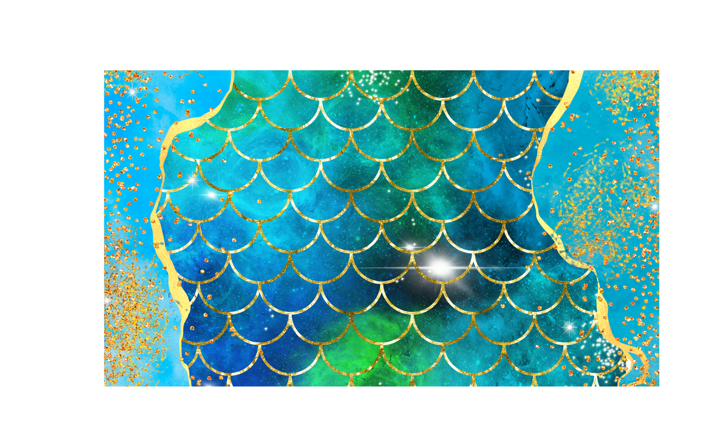 Kids Custom 12 oz Tumbler - Mermaid 0001 - Multiple Designs