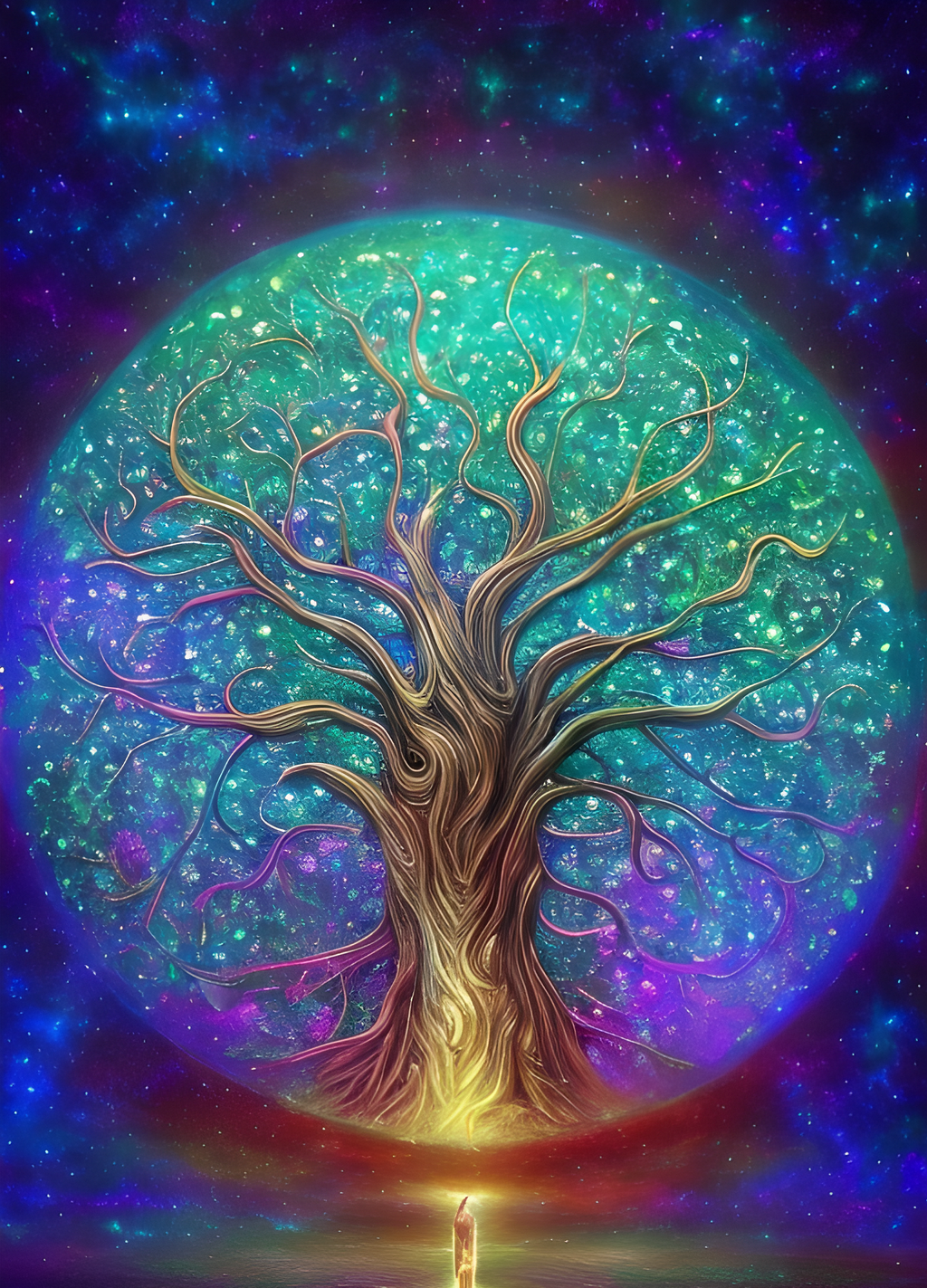 Custom Mug, 15 oz. Tree of Life 0001