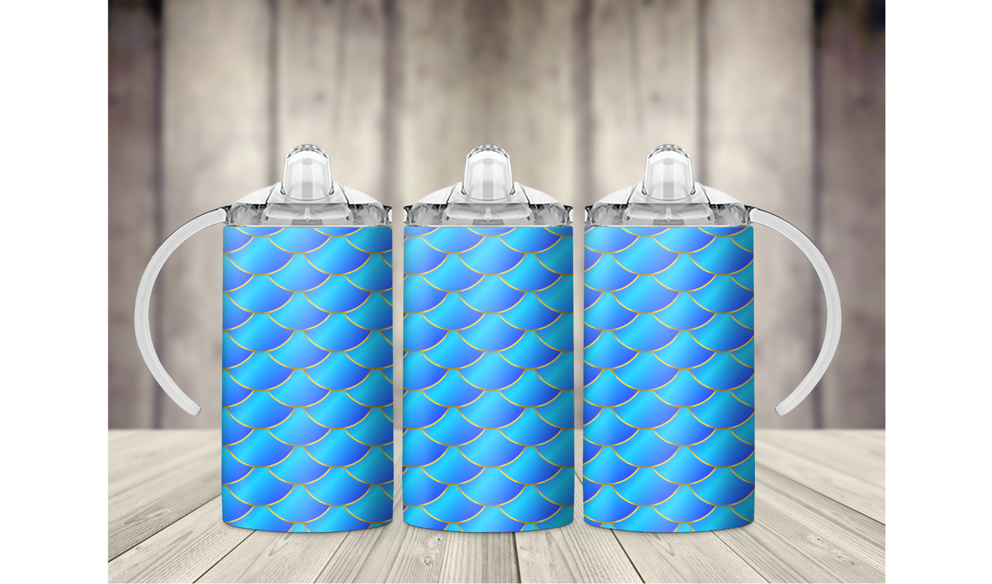Kids Custom 12 oz Tumbler - Mermaid 0001 - Multiple Designs