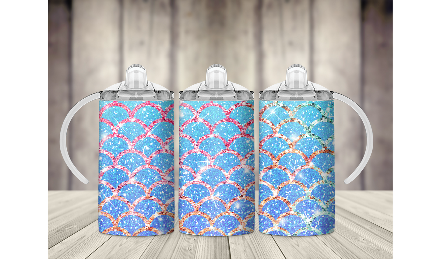 Kids Custom 12 oz Tumbler - Mermaid 0001 - Multiple Designs