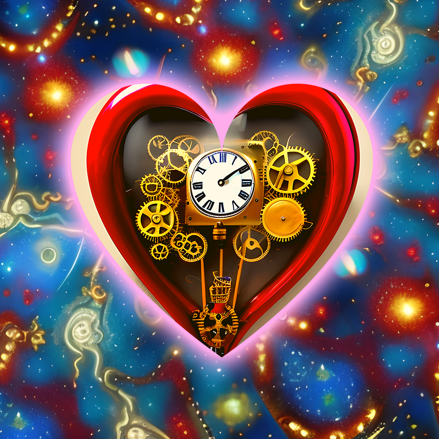 Custom T Shirt, Bold Hearts 0005, Sublimation