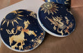 Coaster, Ceramic, Custom Sublimation, Set of 2, Mystic  Misty01,