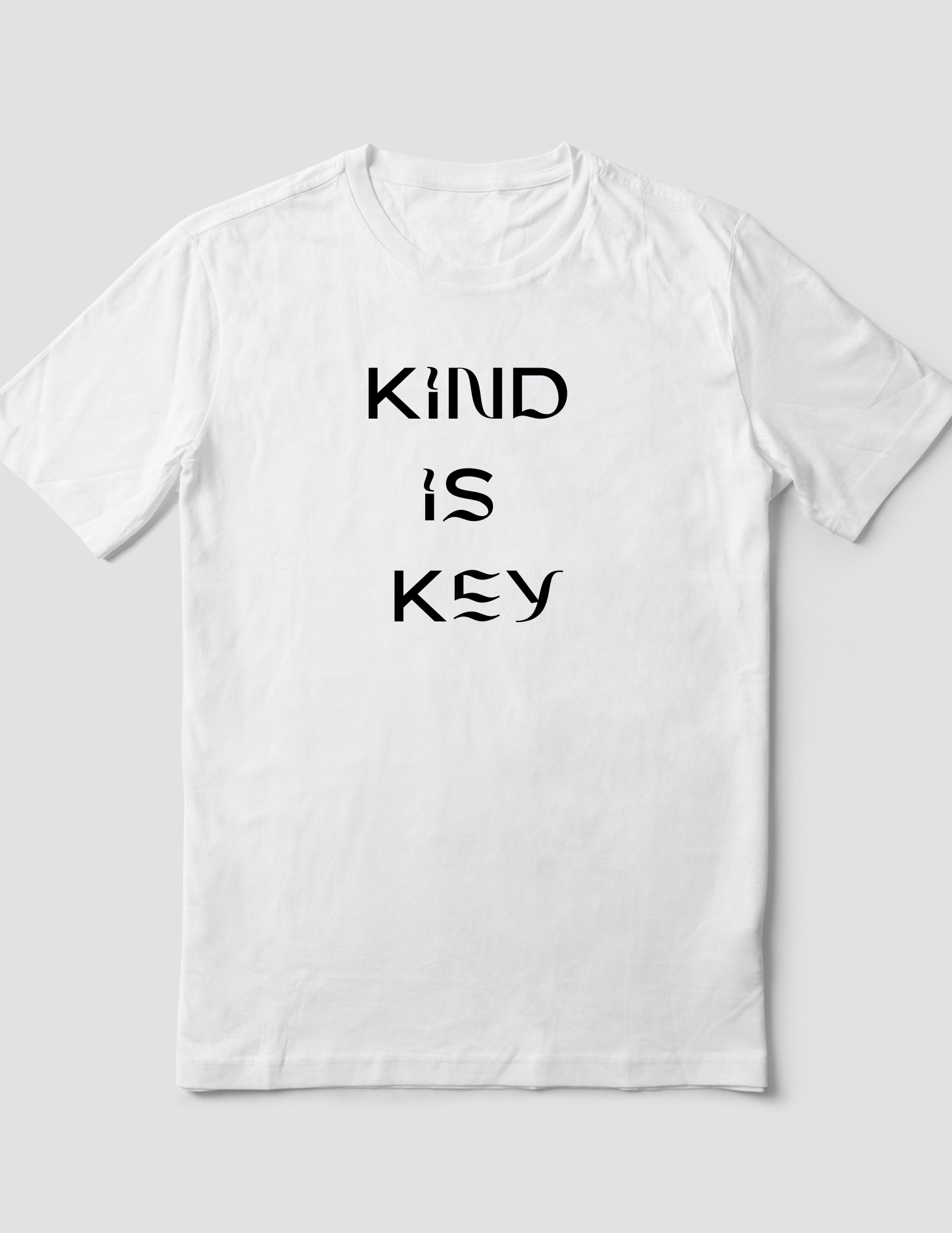 Custom T Shirt, Kind is Key, Sublimation