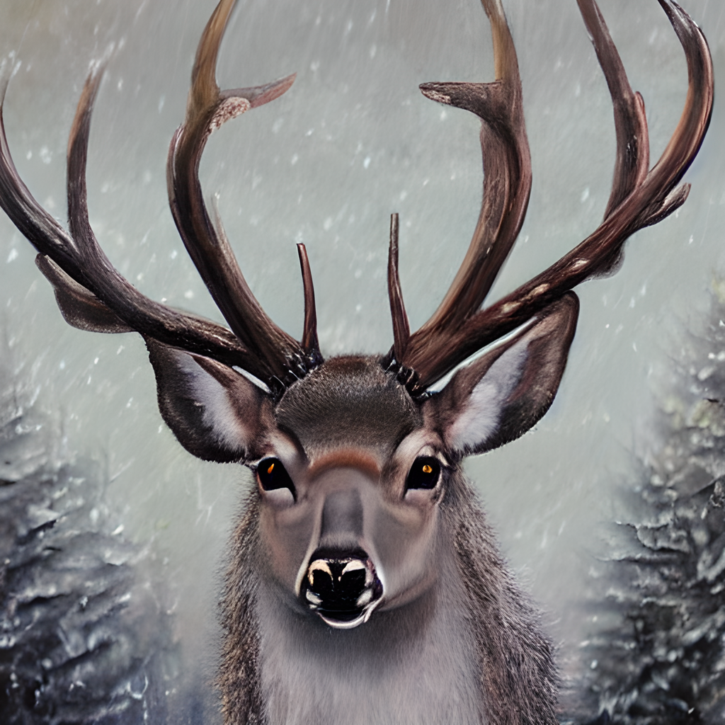 Custom Mug, 15 oz Majestic Deer 0001