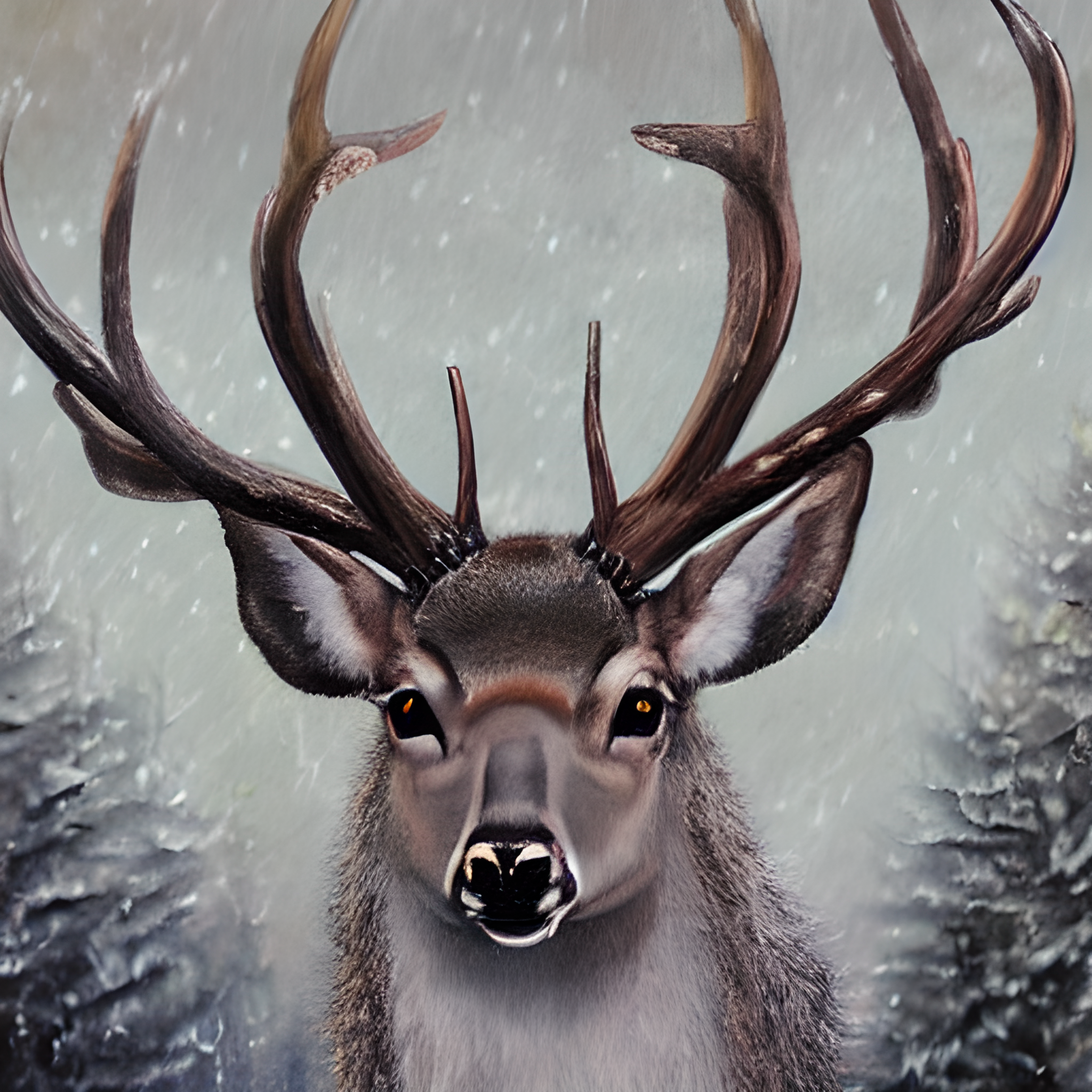 Custom Mug, 15 oz Majestic Deer 0001