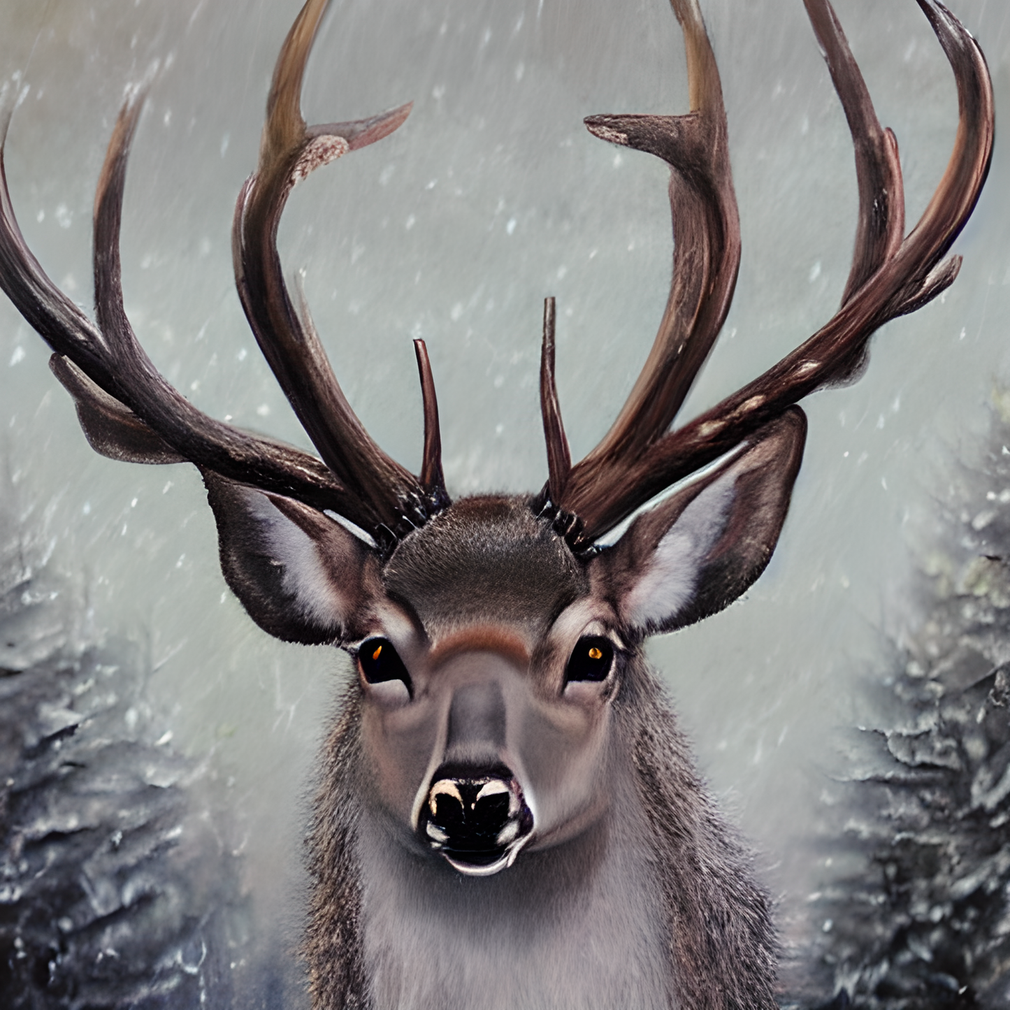 Custom Tumbler,  Majestic Deer 0001