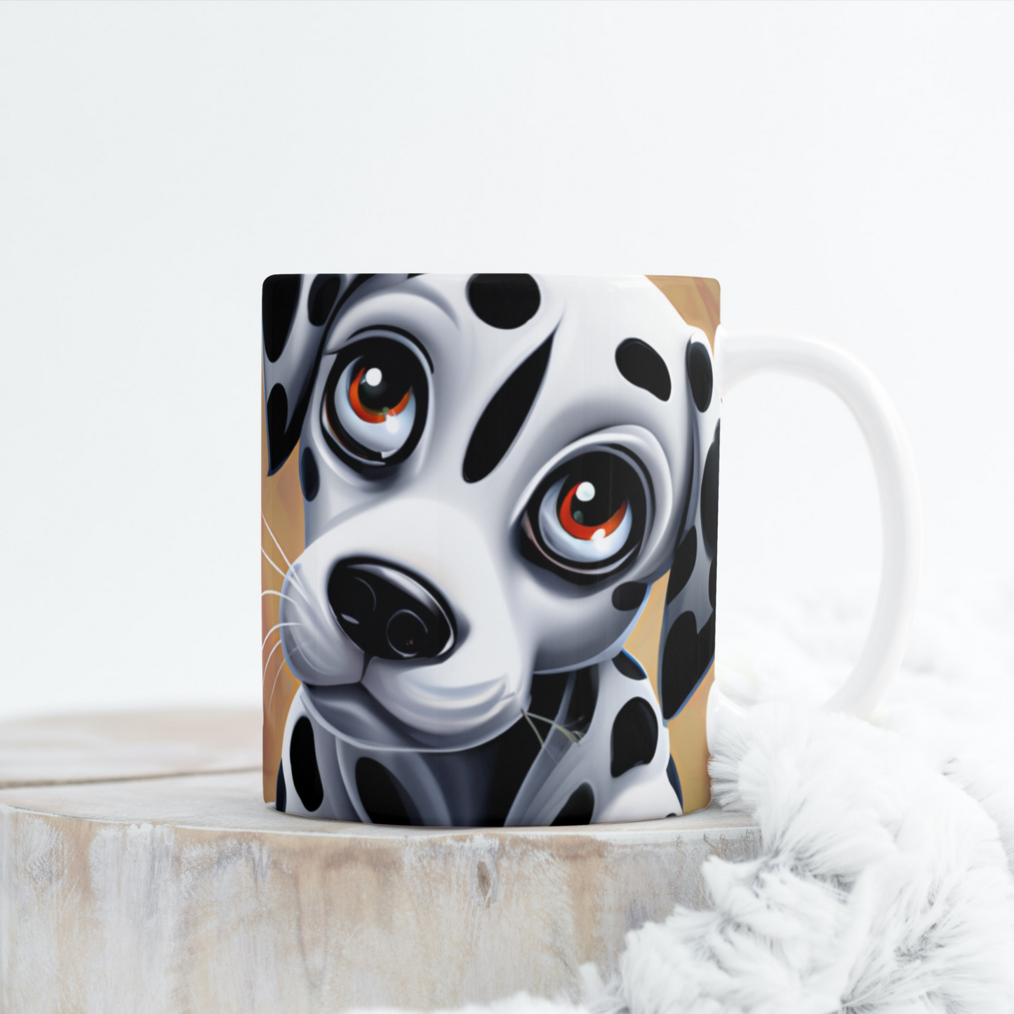 Custom Mug, 15 oz. Dalmatian 0001