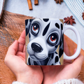 Custom Mug, 15 oz. Dalmatian 0001