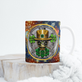 Custom Mug, 15 oz. Time Traveling Shamrock 0001