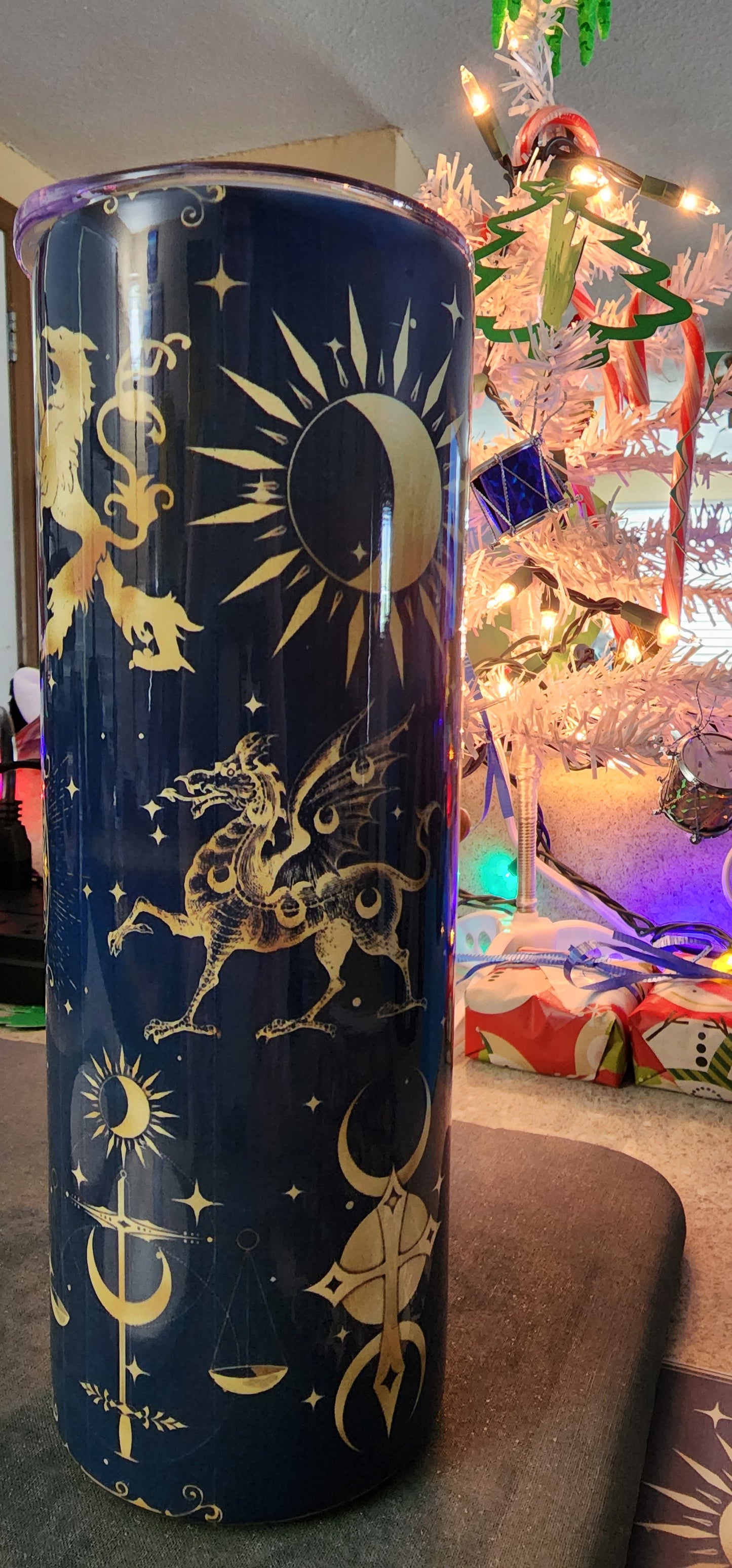 Tumbler, 20 oz, Mystic Misty01, Custom Sublimation