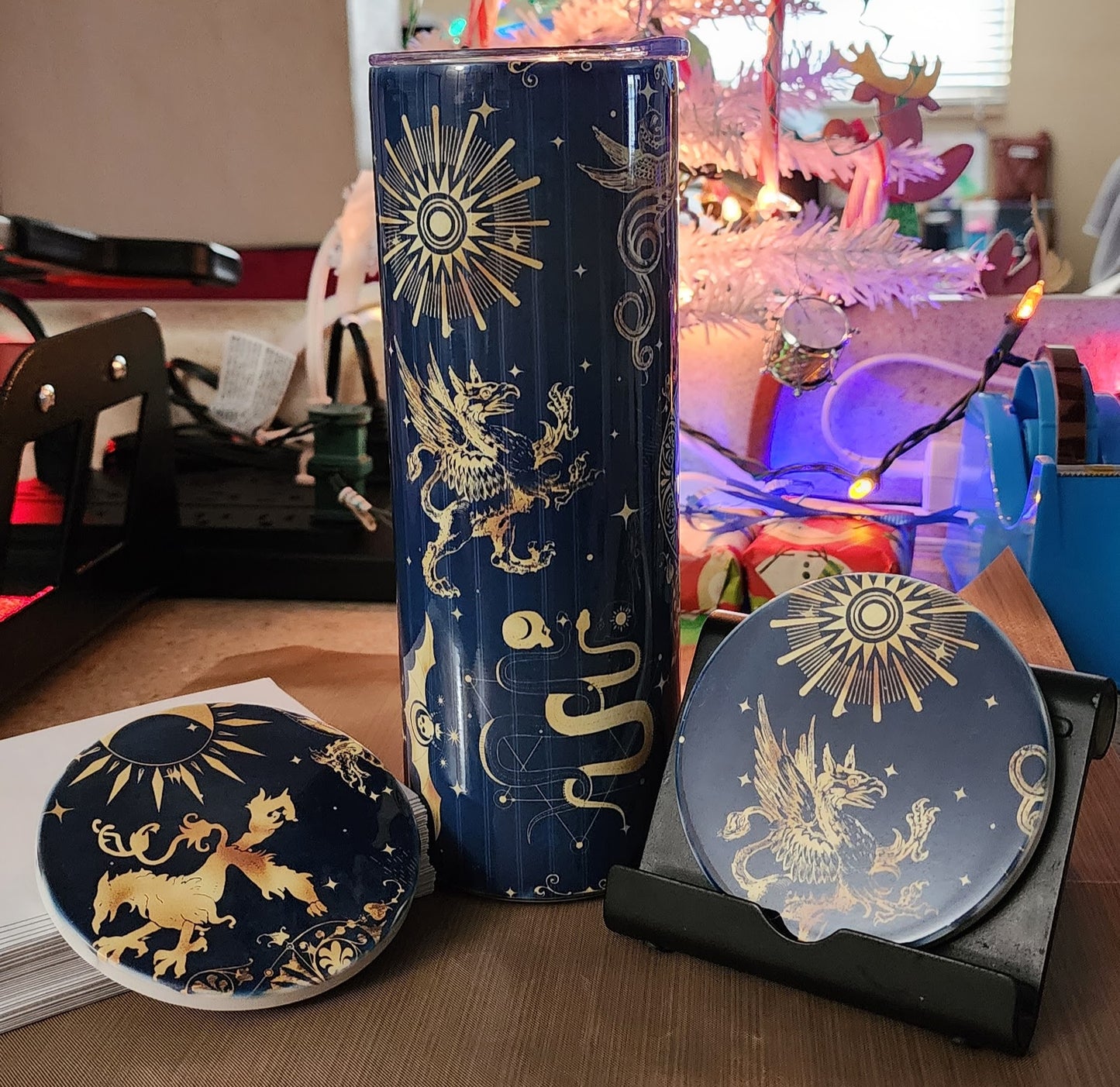Tumbler, 20 oz, Mystic Misty01, Custom Sublimation