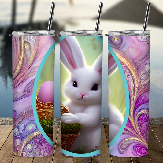 Custom Tumbler,  Bunny 0001