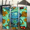 Custom Tumbler, Cafe Clover 0001