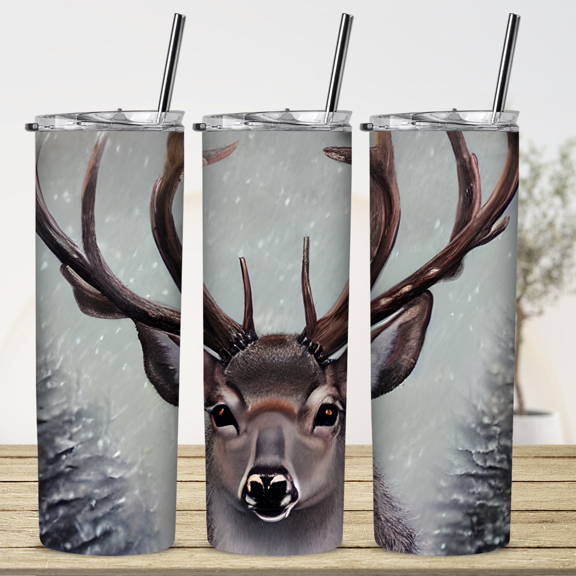 Custom Tumbler,  Majestic Deer 0001