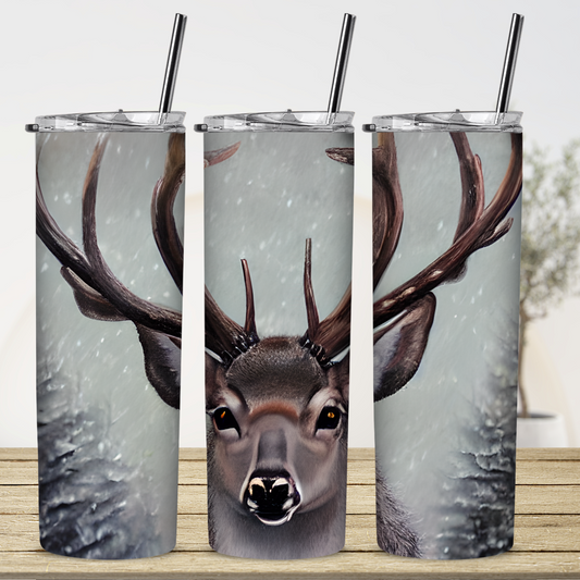 Custom Tumbler,  Majestic Deer 0001