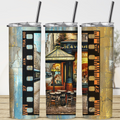 Custom Tumbler,  Street Cafe 0001